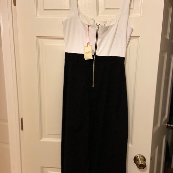black open front dress Black Open Front A-line Tulle Halter Backless Prom Dress